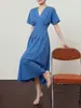 Ropa de Mujer Transfronteriza al por Mayor Artículo Popular 2026 Otoño Nuevo Estilo Temperamento Urbano Vestido de Manga Corta