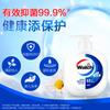 Welloux Saúde Bacteriostática Limpeza de Mãos 480ml + Suplemento 480ml Hidratação Suave Efetivamente Inibe 99% Antibacteriano