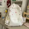 Mochila escolar de estilo japonés, caricatura linda y de personalidad relajada, alto valor estético, moderna y elegante, bolsa de doble hombro de gran capacidad