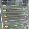 Jaula para Codornices Automática Ponedora de Huevos para Uso Doméstico, Jaula Vertical de Seis Niveles para Pavos de Guinea con Bebedero de Madera