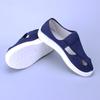 Zapatos Antiestáticos Personalizados Blancos Limpios Libres de Polvo Zapatos de Trabajo Suela Spu/Pu/Pvc Cuatro Agujeros Zapatos Medianos de Toalla Zapatos de Protección Laboral