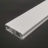 Riel Plano de 4 cm de Ancho y 2.0 mm de Espesor de Aleación de Aluminio para Persianas Enrollables, Accesorios de Cortina, Riel de Cortina Eléctrica
