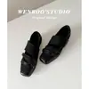 Versión de Piel de Oveja~Diseño de Nicho con un Toque de Lujo, Zapatos de Ballet de Superficie Suave de Cuero Genuino, Nuevo Modelo Primavera 2026, Zapatos Planos de Estilo Deportivo