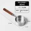 Cuchara para comida de gato, cuchara para comida de perro, cuchara medidora de acero inoxidable para comida de gato con escala, tamaño grande, mango largo, venta al por mayor