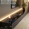 Novo Modelo de Rack para TV 2025, Gabinete de Chão para Sala de Estar, Rack Preto para Espaços Pequenos, Gabinete Estreito de Chão