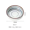 Platos creativos para salsas de cerámica pintados a mano para uso doméstico y de restaurante, platitos, para salsa de soja estilo japonés, salsas para mojar, salsa para hot pot, vinagre