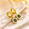 Collar de Acero de Titanio con Números Romanos de Lujo Ligero y de Gama Alta Diseño de Nicho para Chicas Cadena para Clavícula Sencilla Personalizada Juego de Joyería
