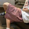 Shorts de Verano para Hombre American High Street Trendy, Elegantes de Largo Medio Rectos de Pierna Ancha Sueltos Casuales Deportivos
