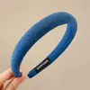 2026 Nuevo Estilo Diadema de Mujer Plisada de Ala Ancha Sensación de Alta Gama Cubre la Parte Superior del Cráneo Hace que la Cara se Vea Más Pequeña Cubre la Raya del Cabello Pinza para el Cabello Accesorio para el Cabello