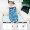 Ropa de Esterilización para Gatos, Ropa Quirúrgica para Gatas, Ropa Transpirable sin Leche, Ropa Postoperatoria para Gatos Machos Anti-Lameduras