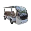 Vehículo eléctrico de 11 plazas para turismo en atracciones turísticas, transporte en fábrica, servicio de traslado de hotel, recepción y vehículo de observación