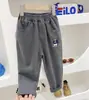 Calça Casual Estampada de Desenho para Meninos 2026 Primavera Novo Estilo Tendência e Estilosa Versão Coreana Calça Longa para Meninos Atacado