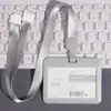 Porta-Crachá Permissão de Trabalho Personalização Fivela de Segurança Cordão Crachá Cartão de Refeição Estudante Marca Cartão Escolar Cartão Escolar Cartão de Trabalho
