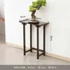 Nova Mesa Console de Entrada Estilo Chinês, Mesa Lateral Moderna Minimalista para Sala de Estar, Armário Console de Entrada Inspirado em Zen, Mesa Estreita de Oferta para Entrada
