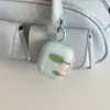 Funda Protectora para Auriculares Milk Blue Cloud House AirPods 4ª Generación Adecuada para Auriculares Apple AirPods 3ª Generación Pro2