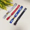Pulseras de Cinta Personalizadas, Pulseras Desechables, Pulseras para Eventos con Logo y Código QR de Transferencia Térmica en Poliéster