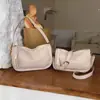Bolsa de Hombro Casual Simple Estilo Nuevo Primavera 2026 Bolso de Axila Moda Retro Bolso Cruzado de Mano Nicho