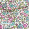 Tecido de colcha de retalhos tecido para panos de bebê tecido para panos de bebê floral pequeno acessórios artesanais diy estilo pastoral