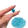 Porcelana de Alta Calidad Magnesita Ágata Azul Forma Irregular Accesorios para Manualidades Pulsera Tejida a Mano Collar Cuentas Budistas Accesorios de Moda