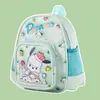 Mochila Escolar Pequeña Impermeable de Cuero de Dibujos Animados para Niños Kuromi MeloDy Perro de Orejas Grandes Perro de PC KT3D Estéreo