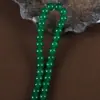 Cuentas Redondas de Cristal Imitación Jade para Joyería DIY Accesorios Estilo Pareja para Hombres y Mujeres Material Jade Cuentas Sueltas Cuentas Espaciadoras Venta al por Mayor