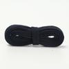 Cordones Planos de una Sola Capa de 8 mm para Zapatos Deportivos, Zapatos de Lona, Tenis, Cordones de Colores Blanco y Negro, Un Par