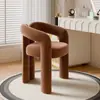 Cadeira de Maquiagem para Uma Pessoa Banqueta de Quarto Banqueta de Maquiagem Banqueta de Maquiagem Luxo Leve Alto Padrão Cadeira com Encosto para Casa Cadeira de Vestuário