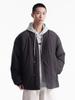 Estilo Nuevo de Invierno Nanxia Color Sólido Múltiples Bolsillos Cuello Alto Chaqueta de Algodón Retro Japonés Cálida Holgada Bata Abrigo de Algodón para Hombres