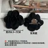 Flor de Rosa de Tela de Burbujas Arrugada de 7 CM Flor de Remolino Flor Hecha a Mano Tridimensional Flor DIY Faldas Zapatos Sombreros Bolsos Accesorios