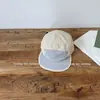 Gorra de Béisbol de Secado Rápido de Diseñador para Niños, Nueva Gorra Plana de Cinco Paneles de Moda para Niños y Niñas