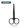 Tijeras Curvas para Cejas de Acero Inoxidable, Tijeras para Vello Nasal, Tijeras Pequeñas, Recortador de Cejas, Pinzas para Cejas, Herramientas de Belleza, Herramientas de Maquillaje