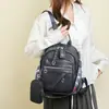Mochila de Comércio Exterior para Mulheres 2025 Nova Moda Retrô Mochila para Sogras Mochila Escolar Estudantil Multifuncional Mochila Estilo Punk