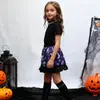 Exportación Transfronteriza de Ropa para Fiestas de Halloween Infantil para Niñas, Vestido de Princesa de Halloween Estilo Calavera Blanca 22