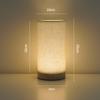 Lámpara de Mesa de Tela Lámpara de Mesita de Noche para Dormitorio Dormitorio Pegatina para Dormir Luz Nocturna DIY Regalo para Niños Luz de Ambiente Creativa