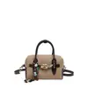 Nova bolsa tiracolo de camurça para mulheres, com acabamento fosco, design acolchoado e estilo simples, elegante e retrô