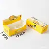 Caixa de Embalagem para Pastel de Nata, Caixa de Papel Descartável para Sobremesa para Levar com 4/2 Peças, Caixa para Pastel de Nata de Panificação Doméstica e Comercial