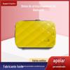 Celebridade da Internet ins Bolsa de Cosméticos Bolsa de Presente à Prova d'Água Casca Dura Bolsa de Diamante Viagem Bolsa de Lavar para Dormir Bolsa de Cosméticos de Mão
