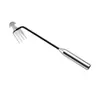 Ancinho de Quatro Dentes para Capinar no Atacado, Ferramenta Doméstica para Capinar Jardim, Pequeno Ancinho para Cavar Vegetais Selvagens ao Ar Livre, Ferramenta de Capinar