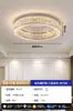Lustre de Sala de Estar de Luxo Leve, Lâmpada Redonda de Cristal em Aço Inoxidável para Sala de Jantar, Quarto Principal Iluminação Pós-Moderna Minimalista Zhongshan Transfronteiriça