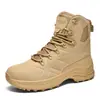 Transfronterizo Tallas Grandes 2026 Botas de Hombre para Entrenamiento al Aire Libre en la Naturaleza y Campo de Batalla Caña Media-Alta Botas del Desierto Zapatos Nuevos para Hombre para Senderismo y Trekking