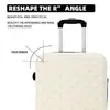 Venta al por mayor del fabricante Maleta de viaje Yuehua de ABS con ruedas universales, cerradura de combinación, impermeable, antirrobo, equipaje de mano pequeño para estudiantes