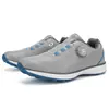 Zapatos de Golf 2024 Cuatro Estaciones Zapatos Casuales para Hombre Cordones Telescópicos Giratorios Automáticos Zapatos Sin Clavos Zapatos Deportivos para Hombre