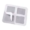 Kit de Reparación de Pantalla Mágico de Velcro para Prevención de Insectos y Mosquitos, Parche de Reparación de Cortina de Puerta de Mosquitero de Corte Libre para Reparación de Agujeros Autoadhesivo