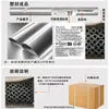 Película Adesiva para Mudança de Cor de Porta de Elevador Metalizada Auto-Adesiva para Renovação de Interior de Carro Papel de Parede Decorativo de Aço Inoxidável Escovado