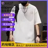 Fabricante Direto Manga Curta Corrida Tendência Mais Vendido Solta Manga Curta Camiseta Masculina Versátil Nova Casual Top