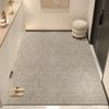 2024 Nuevo Estilo Simple Moderno Hogar Exterior Resistente a la Suciedad Tapete de Puerta Antideslizante Tapete de Pie para Puerta de Recibidor Alfombra de Piso