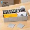 Bnbs Baina Bang Caixa de Armazenamento com Primeiro Selo Organizador de Selos de Armazenamento com Classificação Multi-Compartimentos