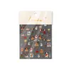 Adesivos Finos e Resistentes para Unhas, Papelaria Popular Estilo Japonês, Adesivos de Unha para Crianças, Adesivos de Unha da Tribo Wangwang, Estilos Mistos