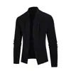 Artículo Más Vendido Transfronterizo: Suéter Cardigan para Hombre, Versátil, Cómodo, Diseño Elegante, Ropa Exterior de Moda para Hombre