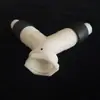 Accesorios para tuberías de suministro de agua, tres vías de plástico, accesorios de tubería de tres vías, accesorios de suministro de agua, ventas directas de fábrica